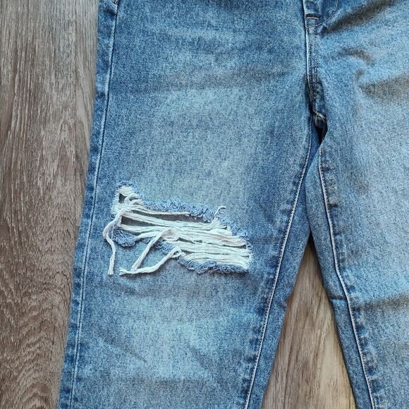 NWT Blank NYC The Howard Mid Rise Loose Fit Blue Jeans Women's Size 25 Straight - Picture 13 of 13